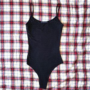 BRANDY MELVILLE | NWOT Polka Dot Thong Bodysuit
